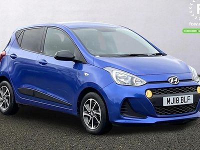 Used Hyundai i10 GO! 67 HP (49 kW) 2018 Blue Hatchback