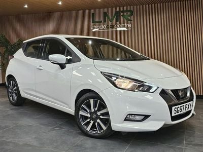 Used Nissan Micra Acenta 71 HP (52 kW) 2017 White Hatchback