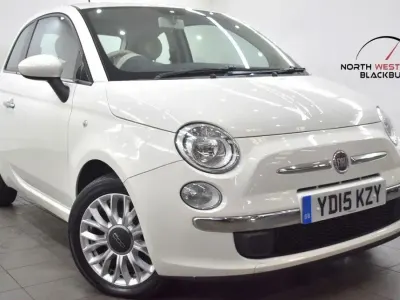 Used Fiat 500 Pop Star 69 HP (50 kW) 2015 White Hatchback