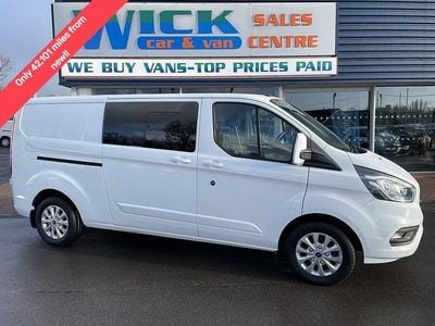 White Used 2019 Ford Transit Custom Limited Van | £17,990 (A bit pricey)