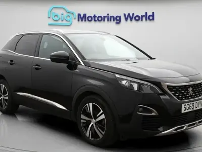Second-hand Peugeot 3008 GT-line 131 CP (96 kW) 2019 Negru SUV