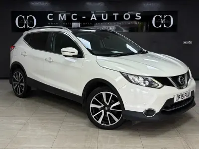 Used Nissan Qashqai Tekna 110 HP (80 kW) 2015 White SUV