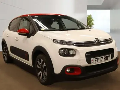 Used Citroën C3 Flair 82 HP (60 kW) 2017 White Hatchback