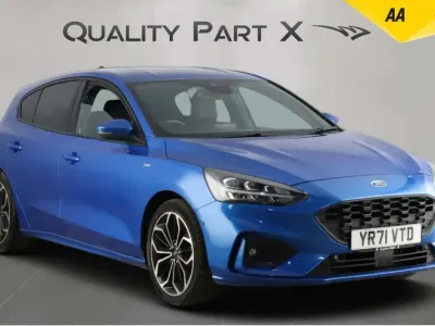 Used Ford Focus ST-Line X 2021 Blue Hatchback