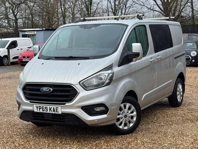 Used Ford Transit Custom Limited 130 HP (95 kW) 2019 Silver Van