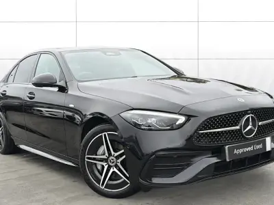 Used Mercedes C300e Urban 313 HP (230 kW) 2025 Black Sedan