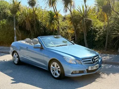 Used Mercedes E350 AMG Edition 1 265 HP (194 kW) 2011 Blue Cabriolet