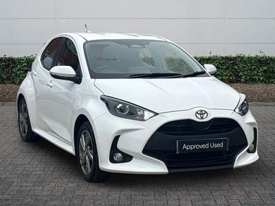 Used Toyota Yaris Hybrid 2024 White Hatchback