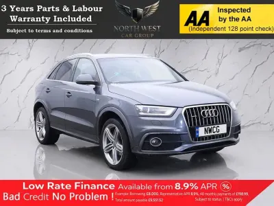 Used Audi Q3 S-Line 177 HP (130 kW) 2013 Grey SUV