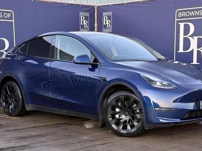 Blue Used 2022 Tesla Model Y Long Range AWD SUV | £23,999 (Fair price)
