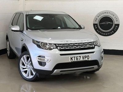 Begagnad Land Rover Discovery Sport HSE Luxury 180 HK (132 kW) 2018 Silver SUV