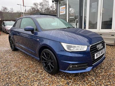 Used Audi A1 S-Line 150 HP (110 kW) 2015 Blue Hatchback