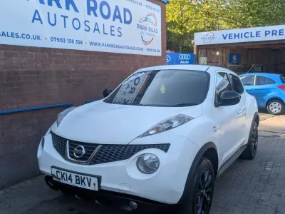 Usado Nissan Juke N-TEC 2014 Blanco SUV