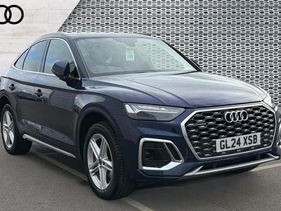 Used Audi Q5 S-Line 265 HP (194 kW) 2024 Blue SUV