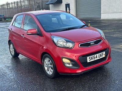 Used Kia Picanto 84 HP (61 kW) 2014 Red Hatchback