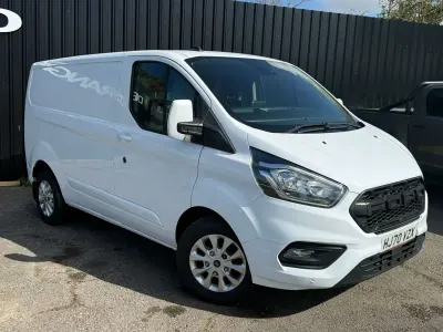 Used Ford Transit Custom Limited 130 HP (95 kW) 2021 White Van