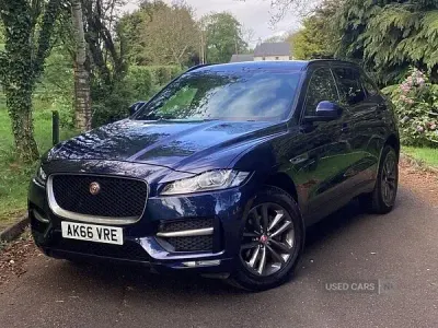 Used Jaguar F-Pace R-Sport 180 HP (132 kW) 2017 Blue SUV