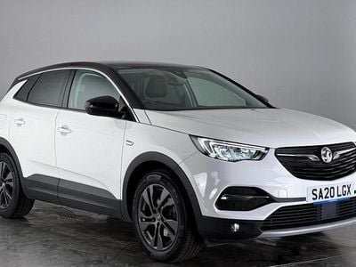 Used Vauxhall Grandland X SRi 131 HP (96 kW) 2020 White SUV