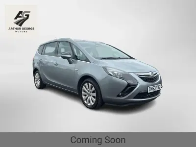 Used Vauxhall Zafira 163 HP (119 kW) 2013 Silver MPV