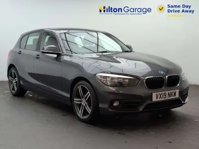 Used BMW 118 Sport Line 134 HP (98 kW) 2019 Grey Hatchback
