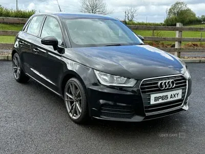 Used Audi A1 116 HP (85 kW) 2016 Black Hatchback