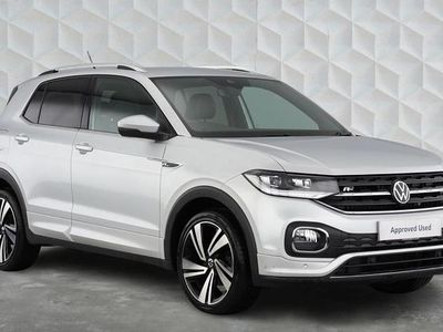 Used VW T-Cross R-line 150 HP (110 kW) 2021 Silver SUV