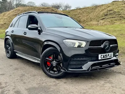 Used Mercedes GLE450 AMG AMG line 2019 Black Estate
