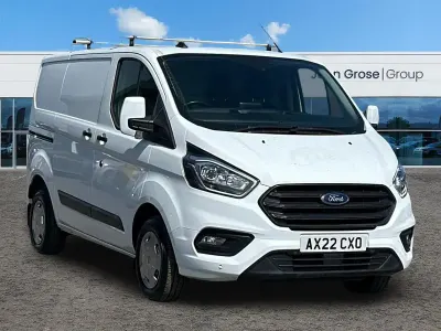 Begagnad Ford Transit Custom Trend 105 HK (77 kW) 2022 Vit Van