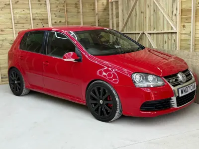 Used VW Golf V R 250 HP (183 kW) 2007 Red Hatchback
