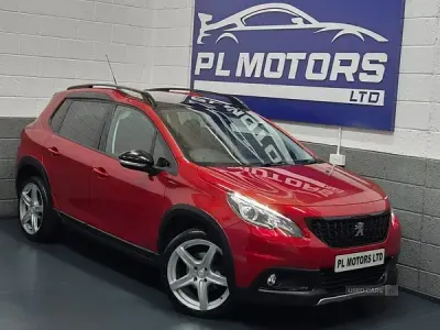 Used Peugeot 2008 GT-line 100 HP (73 kW) 2017 Red SUV