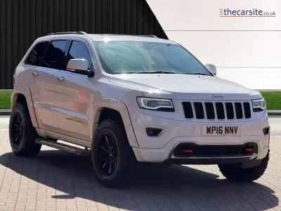 Usado Jeep Grand Cherokee Overland 2016 Blanco SUV