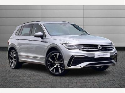 Used VW Tiguan R-line 150 HP (110 kW) 2022 Reflex silver SUV