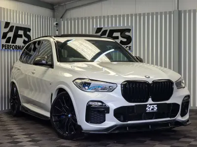 Used BMW X5 M Sport 265 HP (194 kW) 2019 White SUV