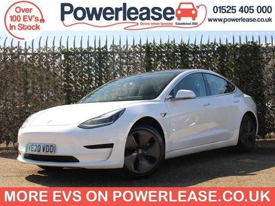 Używany Tesla Model 3 Standard Range Plus 177 kW (241 KM) 2020 Biały Sedan/Limuzyna