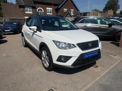 Used Seat Arona SE Technology 95 HP (69 kW) 2018 White SUV