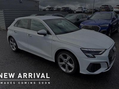 Used Audi A3 S-Line 147 HP (108 kW) 2023 White Hatchback