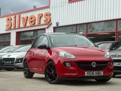 Used Vauxhall Adam S 70 HP (51 kW) 2016 Red Hatchback