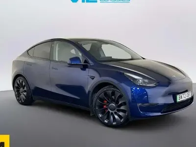 Used Tesla Model Y Performance 317 kW (432 HP) 2023 Blue SUV