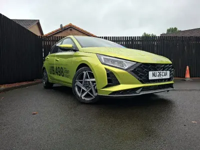 New Hyundai i20 90 HP (66 kW) 2026 Yellow Hatchback