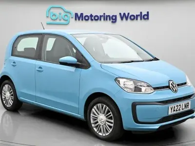 Begagnad VW up! S 65 HK (47 kW) 2022 Blå Halvkombi