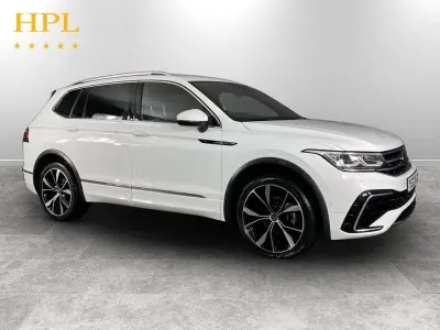 Used VW Tiguan Allspace R-line 150 HP (110 kW) 2022 White SUV