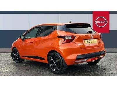 Begagnad Nissan Micra 92 HK (67 kW) 2022 Orange Halvkombi