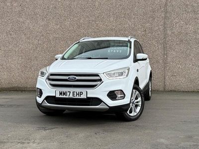 Used Ford Kuga Titanium 120 HP (88 kW) 2017 White SUV