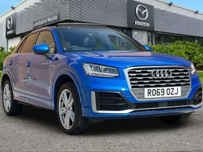 Used Audi Q2 S-Line 150 HP (110 kW) 2020 Blue SUV