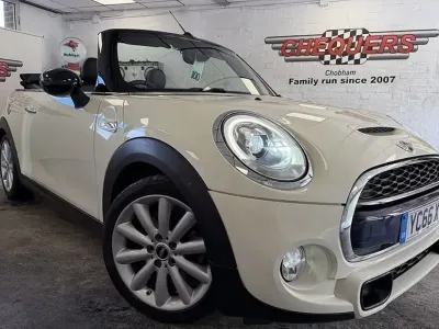 Used Mini Cooper S Cabriolet 2016 White Cabriolet