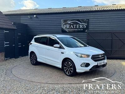 Used Ford Kuga ST-Line 120 HP (88 kW) 2017 White SUV