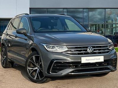 Used VW Tiguan R-line 150 HP (110 kW) 2022 Dolphin grey metallic SUV