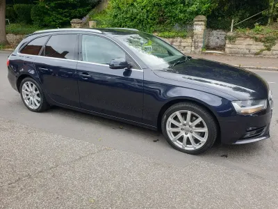 Used Audi A4 Design 177 HP (130 kW) 2014 Blue Estate