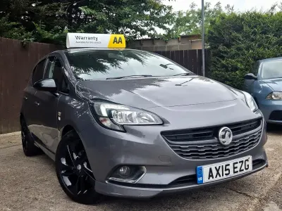 Used Vauxhall Corsa Edition 70 HP (51 kW) 2015 Grey Hatchback