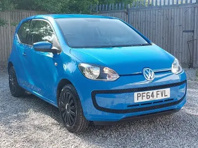 Used VW up! move up! 60 HP (44 kW) 2014 Blue Hatchback